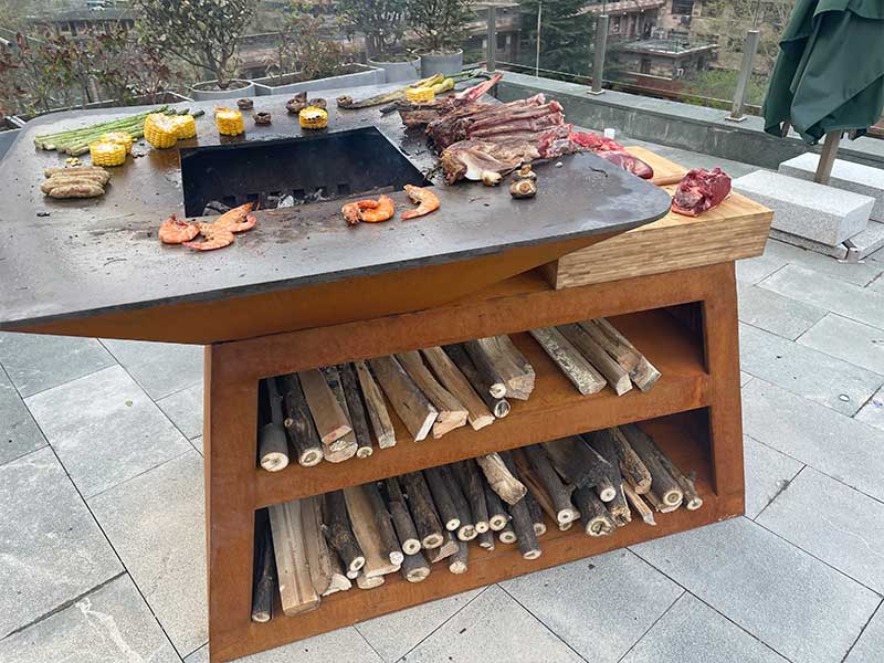 outdoors barbecue grills